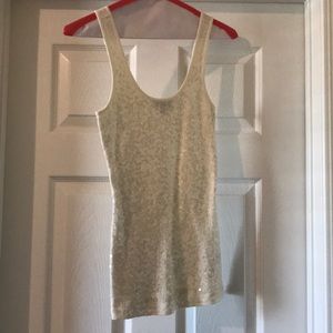 Express sequined tank